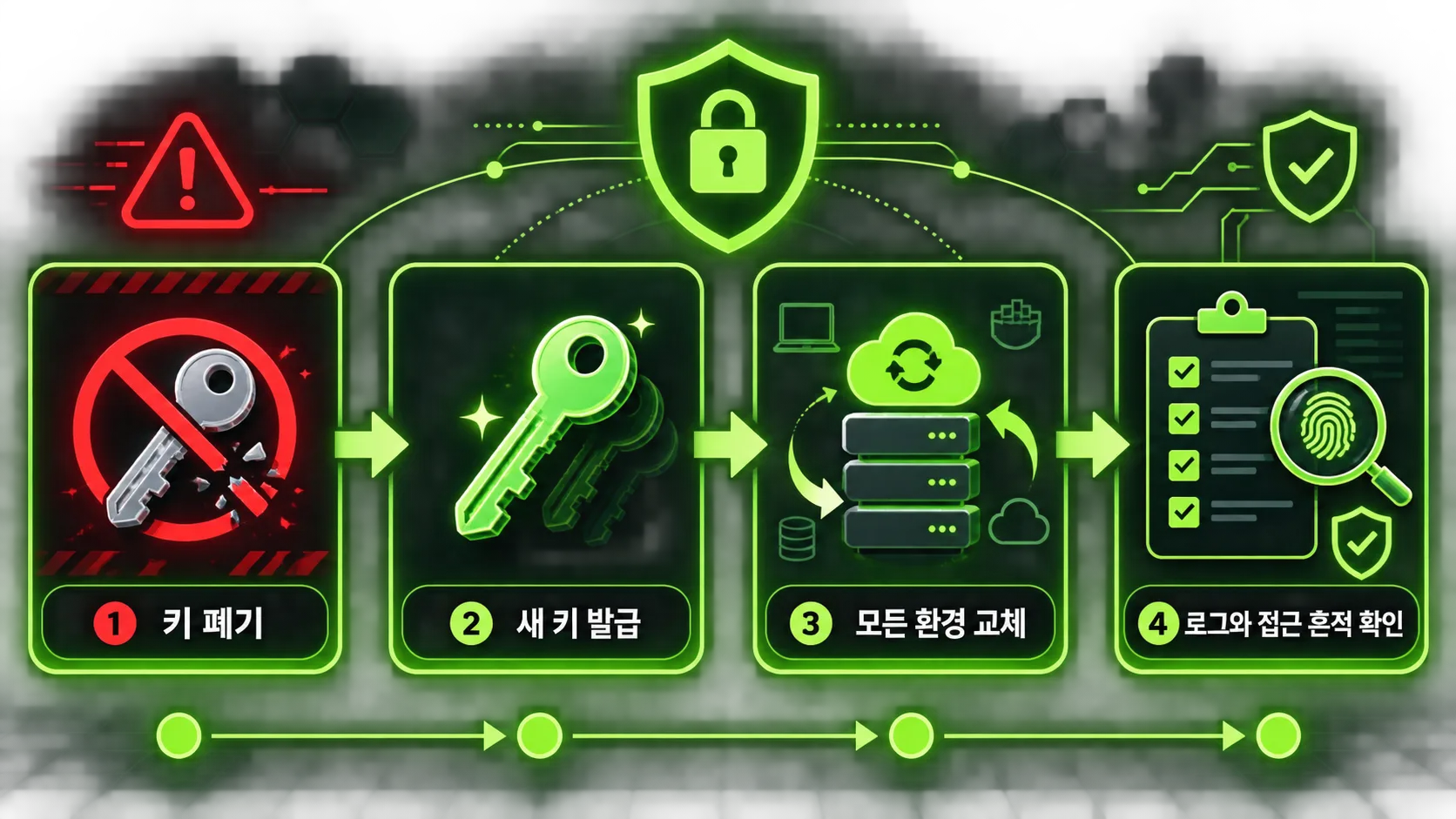 비밀키 유출 시 폐기부터 로그 확인까지의 대응 절차